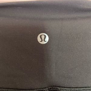 Wunder Under 28 inch Lululemon Black Leggings
